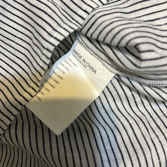 Club monaco linen striped top - Picture 5 of 5